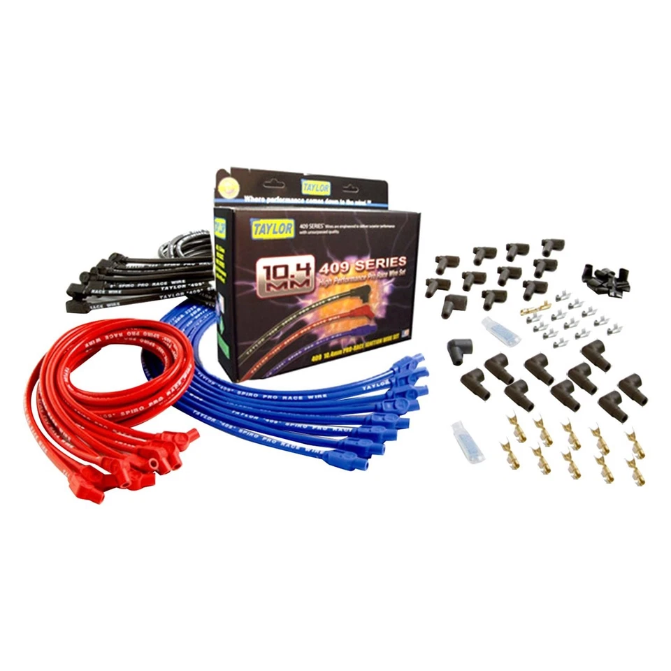409 Spiro Pro Ignition Wire Set Over Valve Cover Chrysler Big Block V8 — 第 1/3 张图片