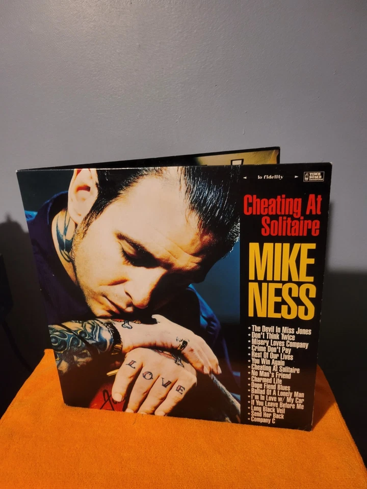 Cheating at Solitaire by Mike Ness, Double Album 2 x LP Set, 1999 Time Bomb - Image 1 of 3