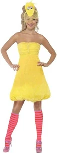 Ladies Official Sesame Street Big Bird Fancy Dress Costume - Picture 1 of 3