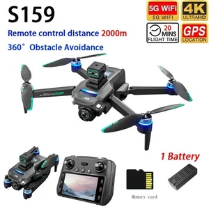 S159 Professional Drone GPS 4K HD Dual Camera 360° Obstacle Avoidance Quadcopter - Picture 1 of 18