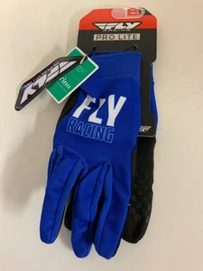 FLY RACING PRO LITE GLOVES - BLUE/WHITE - 3X-LARGE - 374-8533X - Picture 1 of 2