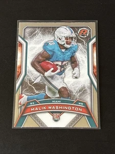 #159 Malik Washington 2024 Topps Resurgence Base RC Miami Dolphins - Imagen 1 de 2