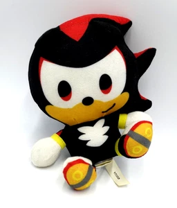 RARE Smiling Shadow Sonic the Hedgehog 6"  Sega Toy Factory Big Head Plush - Picture 1 of 7