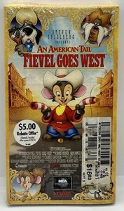 American Tail, An - Fievel Goes West (VHS, 1992) NEU VERSIEGELT - Bild 1 von 2