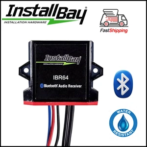 METRA/THE INSTALL BAY IBR64 / UNIVERSAL WATER RESISTANT BLUETOOTH AUDIO RECEIVER - Picture 1 of 4