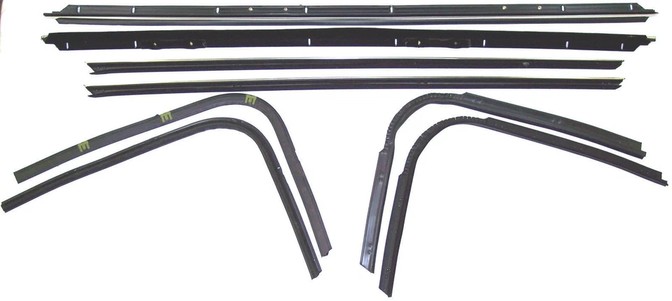 1971-1976 Chevrolet Impala 2dr Custom Coupe 8pc beltline sweeps - Image 1 of 3