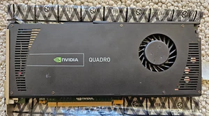 Dell NVidia Quadro 4000 2GB GDDR5 PCIe x16 Graphics Video Card DVI Display Port - Picture 1 of 5