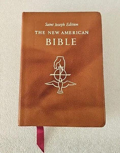 The New American Bible Saint Joseph Edition Large Type Illustrated Vintage 1980s - Bild 1 von 20