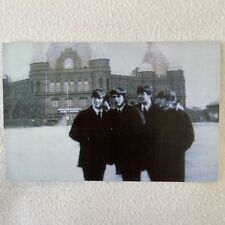 The Beatles Postcard Depicting Group Outside New Brighton Tower Ballroom Wirral