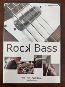 Big Fish Audio - Rock Bass WAV REX Apple Loops - Audio CD. - Picture 1 of 4