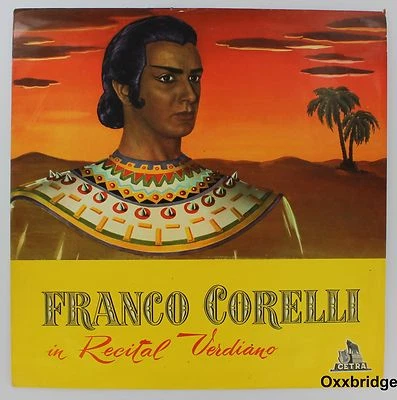 FRANCO CORELLI Recital Verdiano CETRA Italy NEAR MINT Rare QUESTA/BASILE/SIMONET - Image 1 of 3
