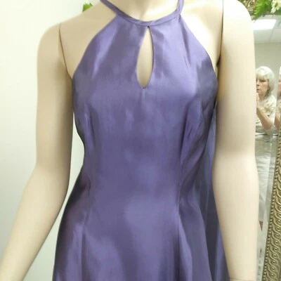 Roberta Purple Orchid Lilac Amethyst Long Formal bridal Prom Gown Sz 1 $38 - Image 1 of 4