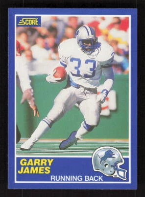 1989 Score #94 Garry James Detroit Lions - Image 1 of 2