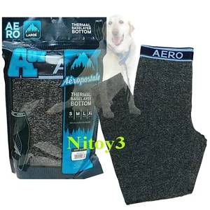 Aeropostale A87 Thermal Base Layer Pants Men Large(waist): 36-38” Textured - Picture 1 of 1