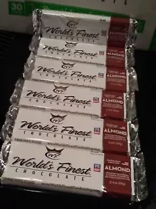 *NEW* WORLD'S FINEST CHOCOLATE Almond (9) x $2.00 Each Bars - Picture 1 of 3