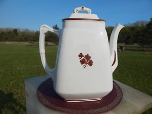 RARE Antique Tea Leaf Pattern Teapot Wedgwood & Co. England 1890s? - Picture 1 of 24