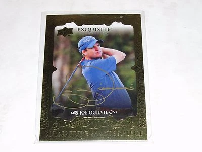 2014 Exquisite JOE OGILVIE Gold Foil/Ink Masterpiece Autograph DUKE Blue Devils - Image 1 of 2