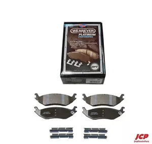 REAR BRAKE PADS TITANIUM METALLIC FOR DODGE RAM1500 PICK-UP 03-10 RAM1500 11-18 - Picture 1 of 2