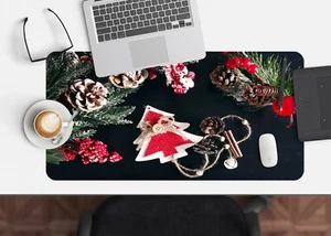 3D Cute Handmade Xmas Gift I817 Christmas Non-slip Desk Mat Keyboard Pad Amy - Picture 1 of 8