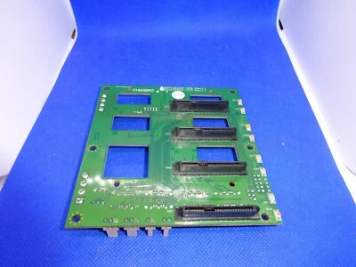 CHENBRO BACKPLANE 80H102209-009/010 4xSATA 4x SAS  MIT 4xSATA KABEL  #B75 - Bild 1 von 3