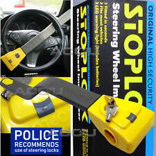 StopLock Original Robust High Security Flashing LED Car Van Steering Wheel Lock