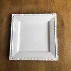 Crate And Barrel Chelsea Square Dessert Plate Made In Italy Replacement Nwt Rare