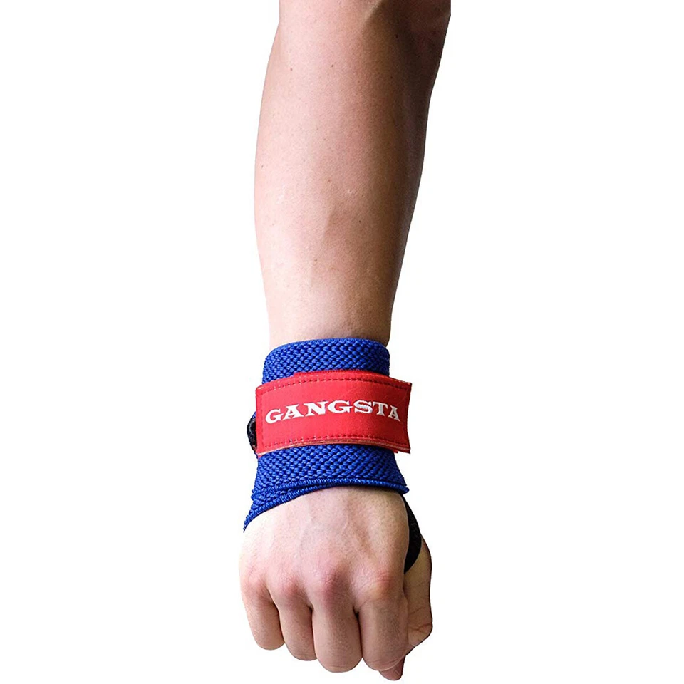 Muñequeras Sling Shot Gangsta de Mark Bell, soporte de levantamiento de pesas aprobado por IPF Foto 1 de 1
