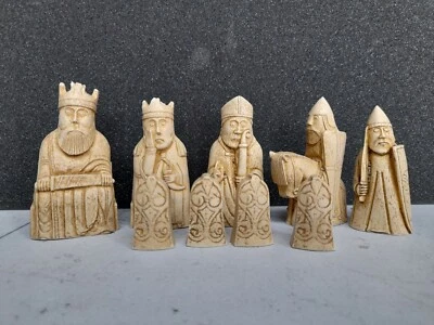 Isle of Lewis Chess set Available in 3 colours  - Image 1 of 4