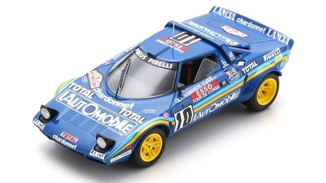 Modellino auto rally scala 1:43 Spark model LANCIA STRATOS HF 1981 racing car - Immagine 1 di 1