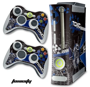 Skin Decal Wrap for Xbox 360 Original Gaming Console & Controller Xbox360 TOX U - Picture 1 of 1