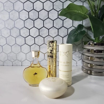 L'Air du Temps Nina Ricci Парижский Набор Парфюмерный Порошок Мыло Перезаряжаемая Бутылка - Изображение 1 из 4