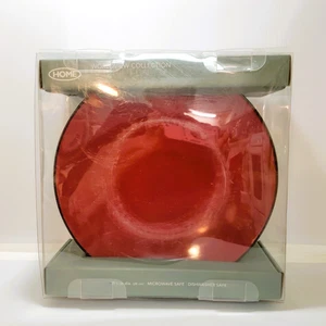 4 Target Worldview Collection Home Dinner Plates Red and Black 11 1/4" Stoneware - Picture 1 of 10