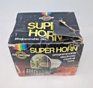 Vintage Cal Custom Super Horn 4616 10W Programable Electronic Musical Car Horn - Picture 1 of 4