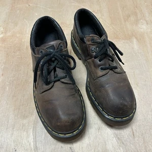 Dr. Martens ENGLAND VTG Mens Size US 10 Brown Leather Industrial Work Shoes 8933 - Picture 1 of 10