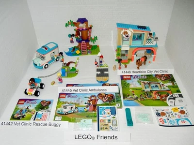 LEGO FRIENDS 41442 Buggy de Rescate 41445 Ambulancia 41446 HLC Clínica Veterinaria Edades 6+ Foto 1 de 4