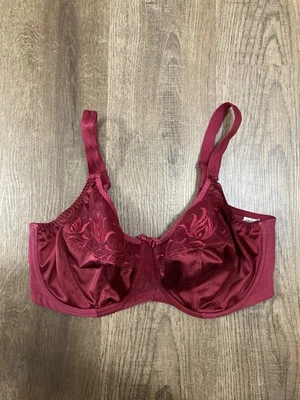 Elomi Women's Bra Red Full Coverage Underwired Size 38F - Image 1 of 4