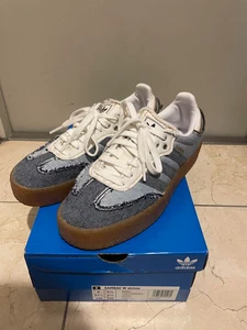 Adidas SAMBAE W atmos rosa Stacked Denim WHT/MESA/GUM3 II0001 JP23/US(W)5/UK4.5 - Imagen 1 de 10