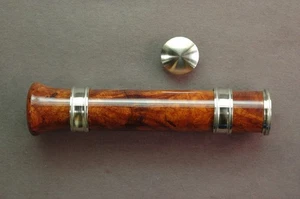 FLY ROD REEL SEAT Amboyna Burl 11429 Double Slide Band (or Uplock) - Picture 1 of 8