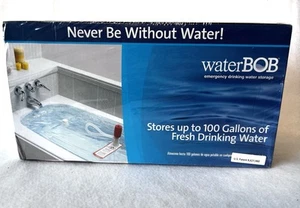 Nuevo WaterBOB Emergencia Almacenamiento de Agua Potable Supervivencia 100 Galones Kit Sellado - Imagen 1 de 10