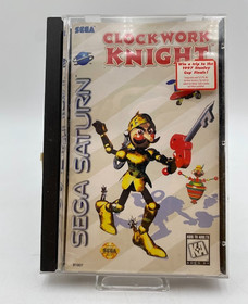 Clockwork Knight Sega Saturn Ntsc-u Complete Cib Original Disc And Manual