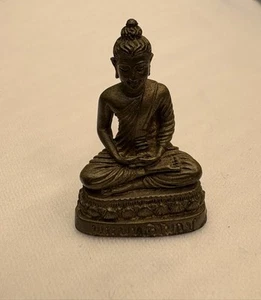Thai Phra Kring Buddha 1985 Vimokha Luang Pu Ngon primera generación LP Du "OM" talismán - Imagen 1 de 4