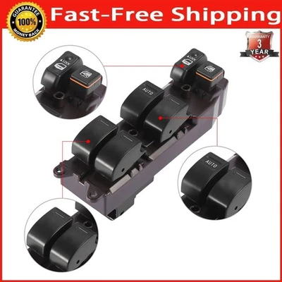 Front Left Power Window Switch For TOYOTA CAMRY 2.4L L4 2002 2003 2004 2005 2006 - Image 1 of 4