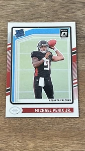 2024 Panini NFL Donruss Optic #279 Michael Penix Jr. RC Base Card Atlanta Falcon - Picture 1 of 2