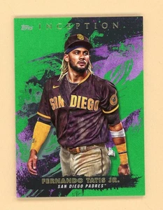 Fernando Tatis Jr - 2021 Topps Inception Green #19 - San Diego Padres - Picture 1 of 2