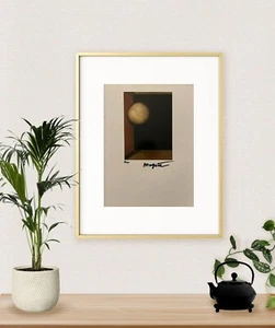 René Magritte, Original signed lithograph, coa and appraisal for $3,500 usd'.! - Picture 1 of 12