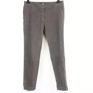 MASON´S Hose Stoffhose Damen New York Samt Grau IT 46 DE 40 L Straight Neu - Bild 1 von 9