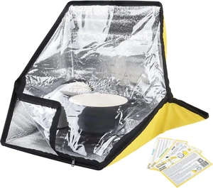 Premium Solarofen, tragbarer Outdoor Solarkocher & Campingofen, verstärkt - Bild 1 von 12