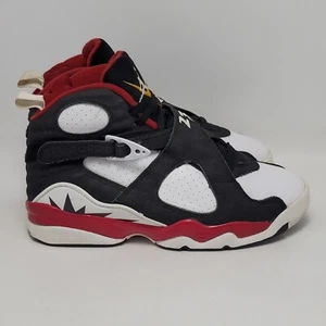 Niños Nike Air Jordan Retro 8 Paprika Negro Blanco Zapatos DO8731-601 GS Juveniles Talla 7 - Imagen 1 de 12