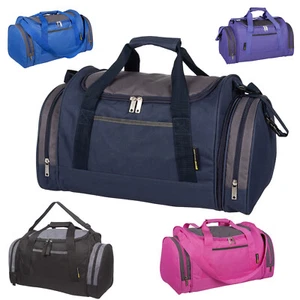 Bolso de viaje Holdall deportivo y gimnasio para hombre y mujer - LONA DE VIAJE GIMNASIO TRABAJO ESCUELA - Imagen 1 de 10