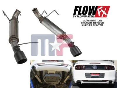 Flowmaster FX Sport Auspuff 2011-14 Ford Mustang V6 3,7 Edelstahl Schalldämpfer - Bild 1 von 4